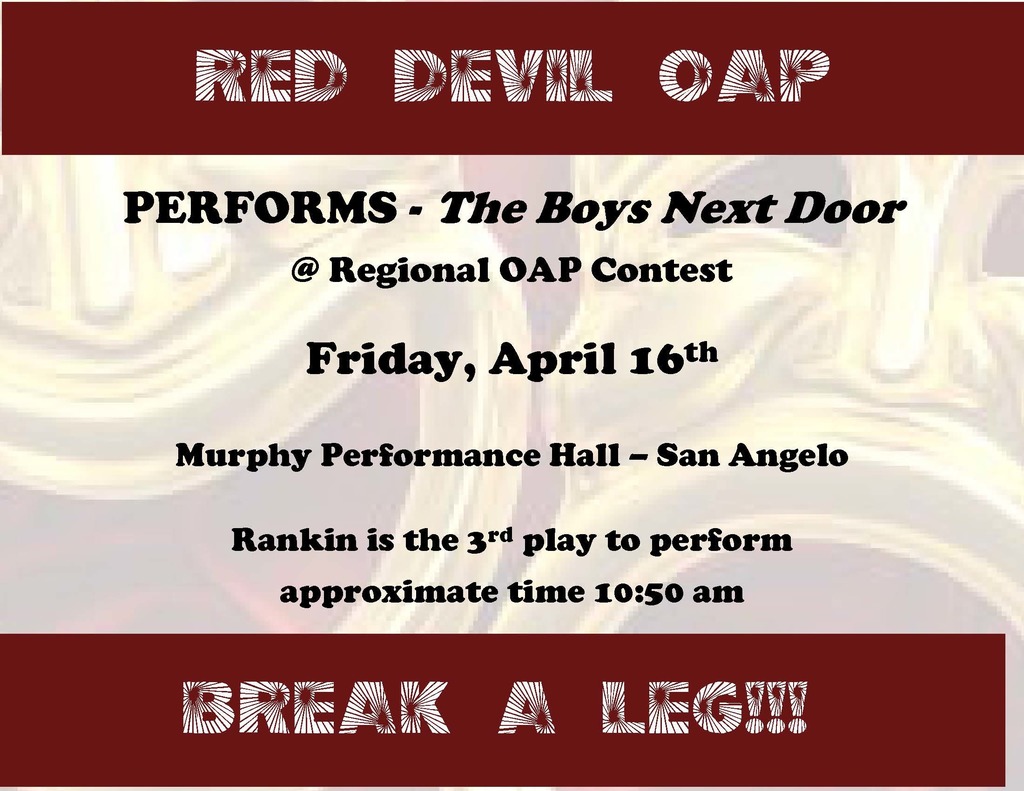 OAP Flyer