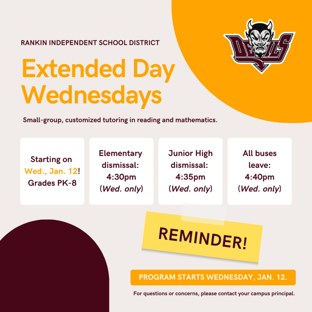 Extended Days Flyer