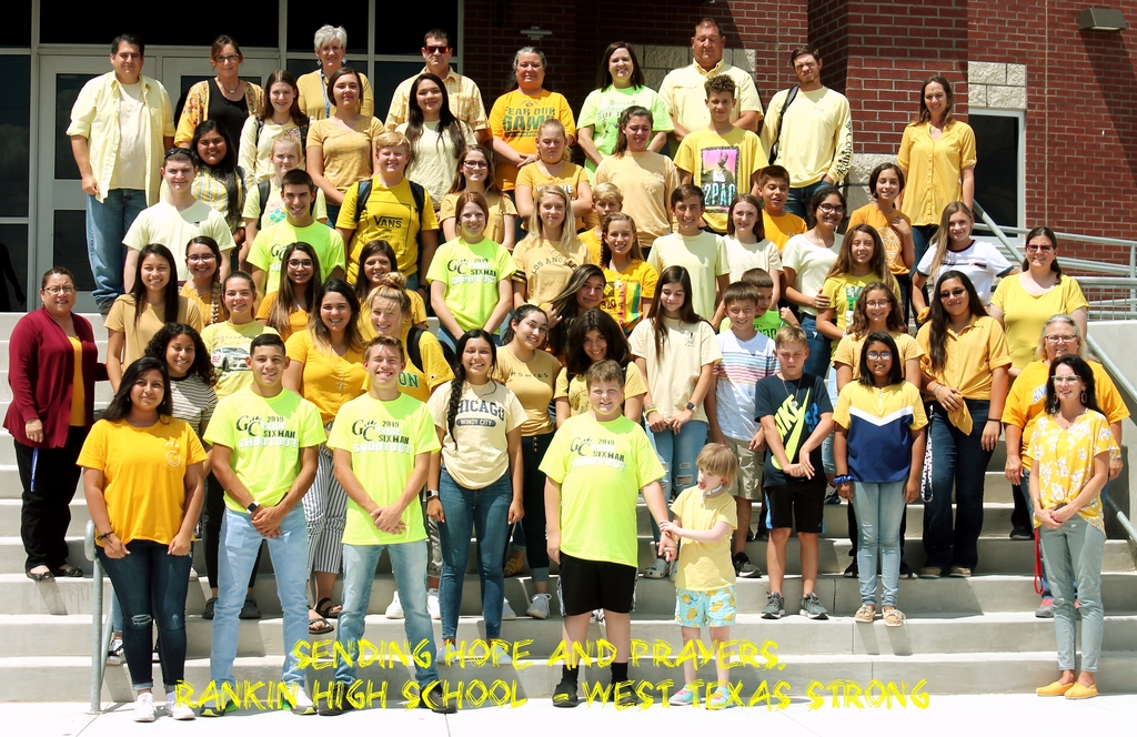 RHS Student wear yellow